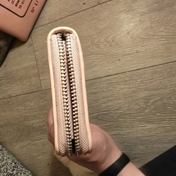 Coach Brown and Pink Signature Tote Bag - Picture 5 of 12